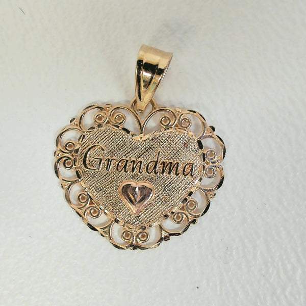 14K Grandma Charm