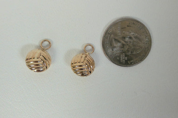 14K Gold Hoop Enhancer