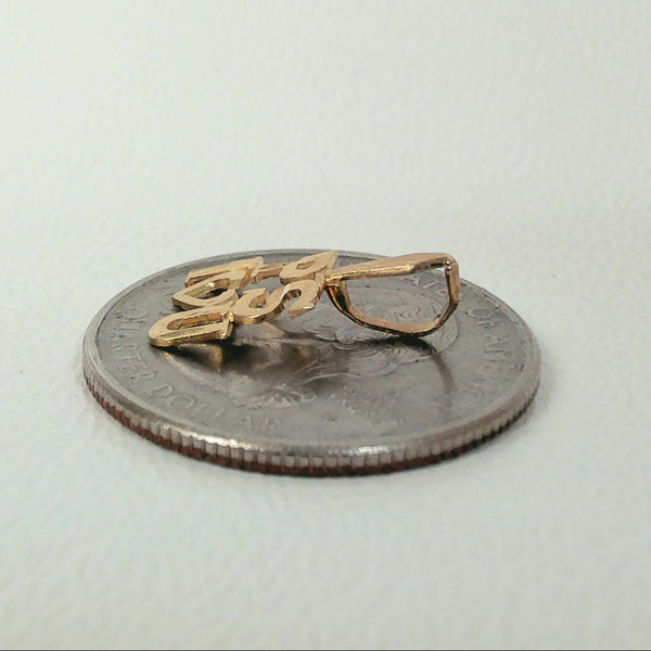 14K "PS I Love You" Charm