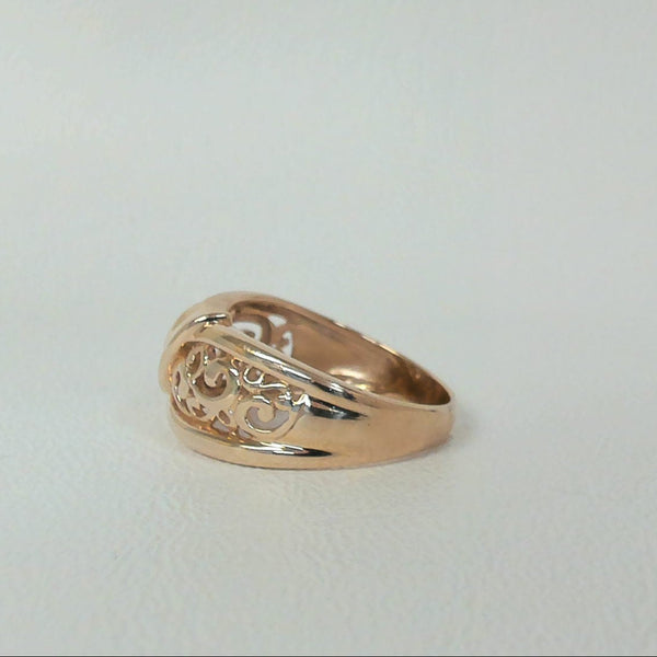 14K Filigree Ring