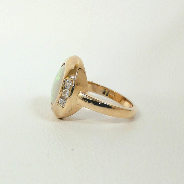 14K Opal Fashion Ring