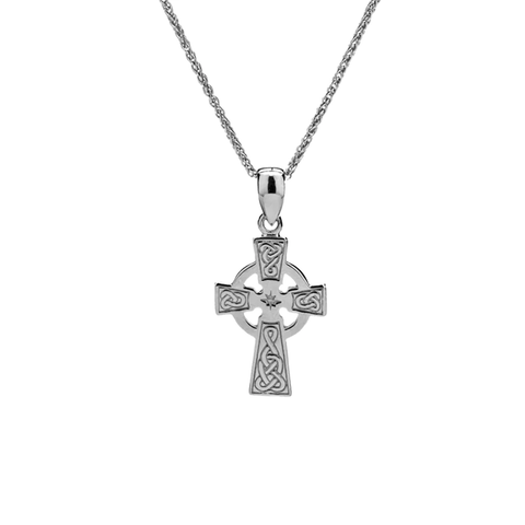 Small Sterling Silver Celtic Cross