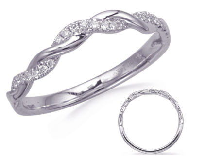 14K Diamond Band