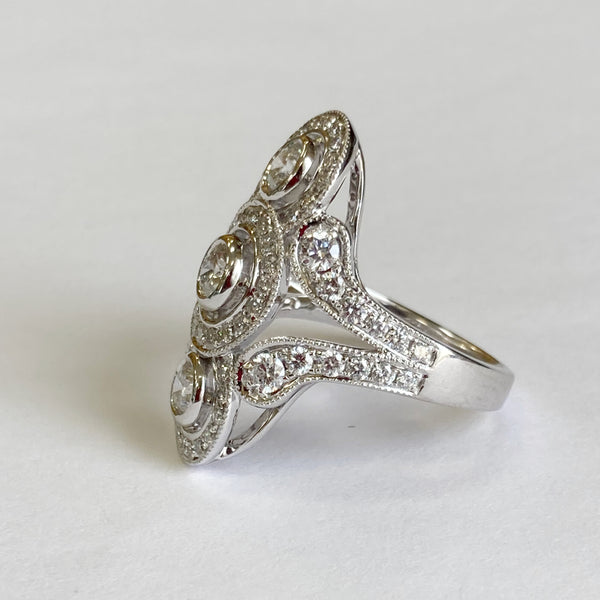14k 2.10TW Diamond Fashion Ring