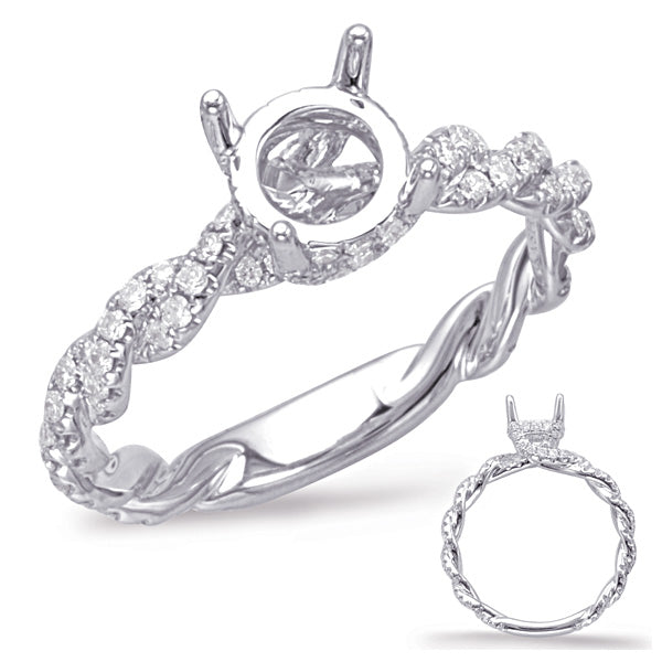 14K 1.23TW Engagement Ring