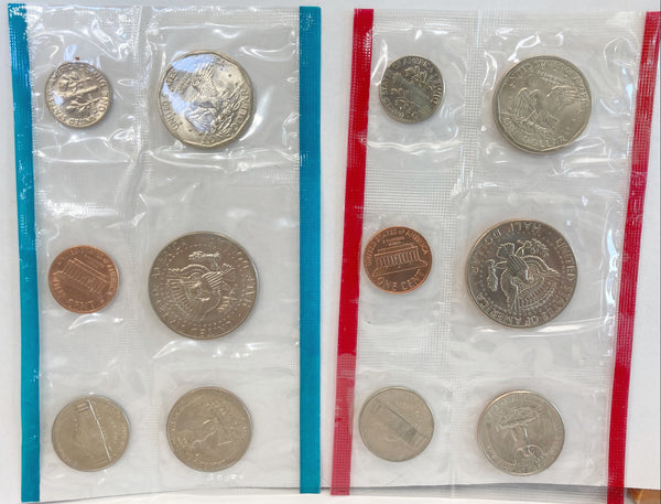 U.S. Mint 1979 Uncirculated Coin Set with Envelope