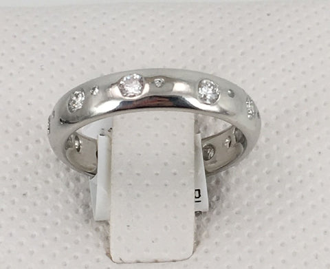 Ring Bands Platinum Diamond Eternity Band from welch and company jewelers near syracuse ny 