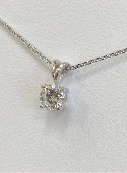 14KWG 1/3CT Diamond Necklace