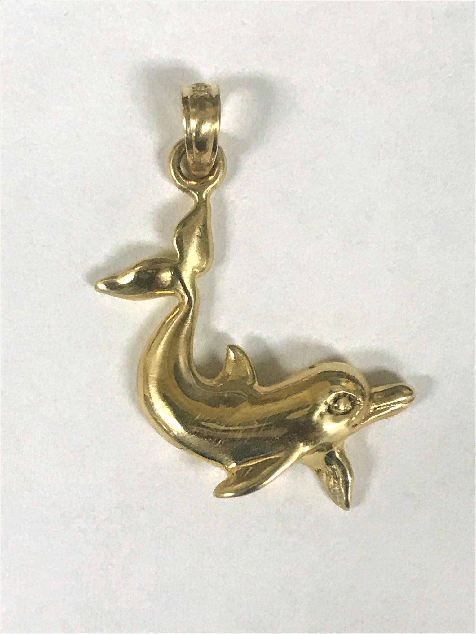 14k Dolphin Charm
