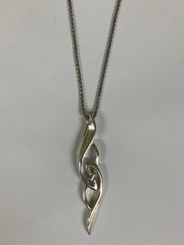 Sterling Silver Celtic Pendant & Chain