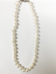 14k white gold Fresh Water Pearl Necklace