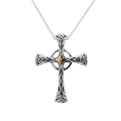 Pendant 10k Celtic Cross Large Pendant from welch and company jewelers near syracuse ny 