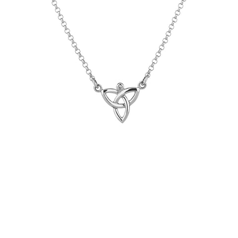 Necklet Diamond (1mm) Trinity Necklet from welch and company jewelers near syracuse ny 