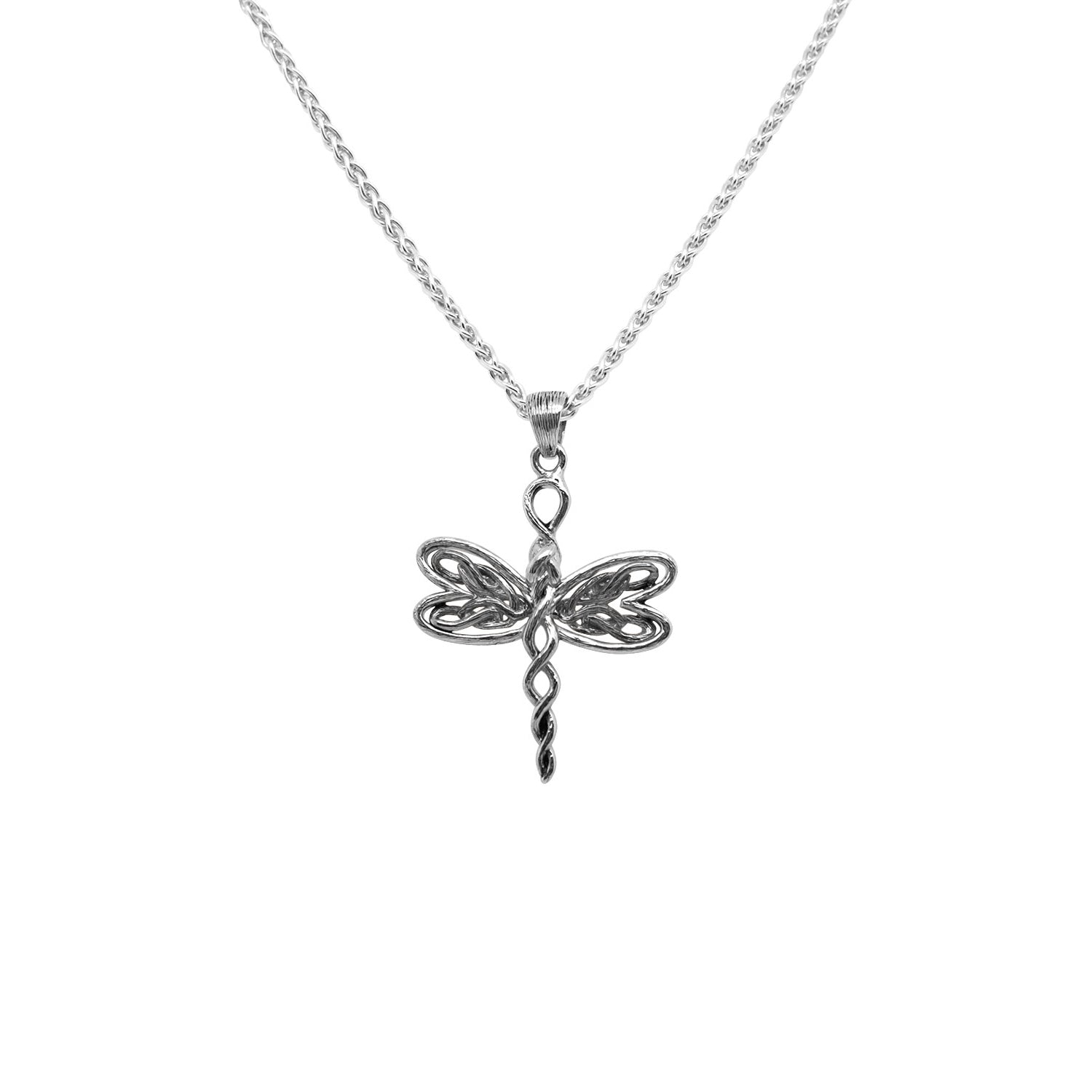Pendant Rhodium Petite Dragonfly Pendant from welch and company jewelers near syracuse ny 