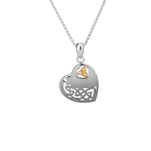 Pendant 10k Celtic Heart Pendant from welch and company jewelers near syracuse ny 