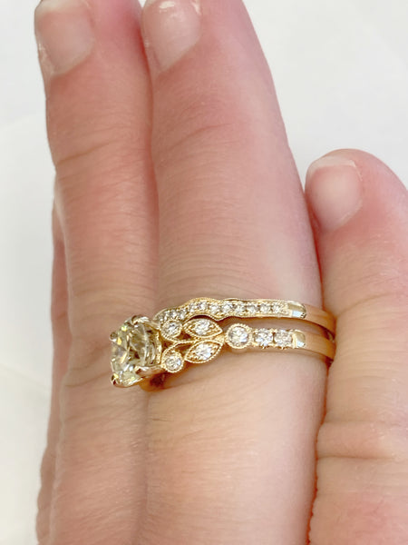 14KYG 1.22CT. Diamond Engagement Ring