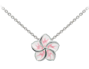 Wind & Fire Magnolia Sterling Silver Dainty Necklace